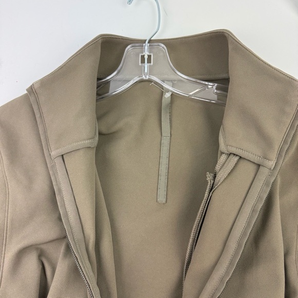 Lululemon Sojourn Jacket Large Mens Zip Up Warpstreme High Neck - Picture 9 of 9